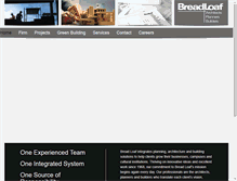 Tablet Screenshot of breadloaf.com